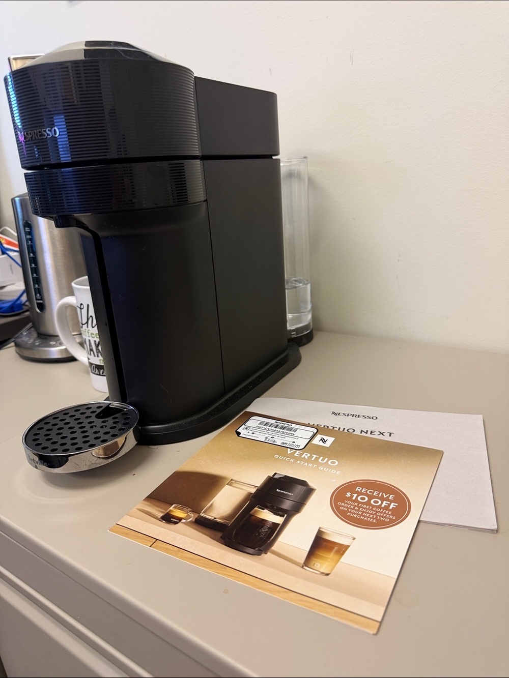 Nespresso Vertuo Next Black Coffee & Espresso Machine